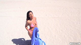 Good looking Latina girlfriend Autumn Falls fucked in POV video