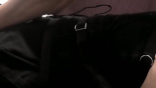 Slut Gets Fucked Hard and Humiliated in Straitjacket