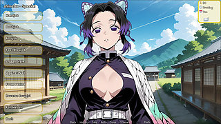 Hentai Hustle - Fucking Shinobu's Pink Pussy from Demon Slayer