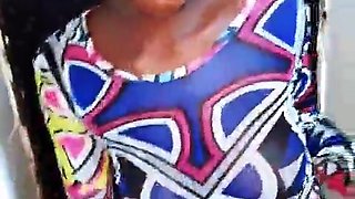 All-natural bang-out , uncensored, sexyrita having joy in shower with ginormous schlong ,BIG BLACK COCK cougar