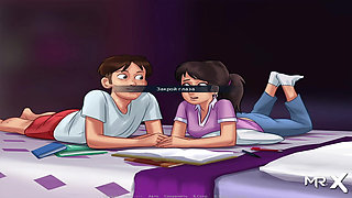 SummertimeSaga - Girlfriend Secretly Invited To Her Home E1