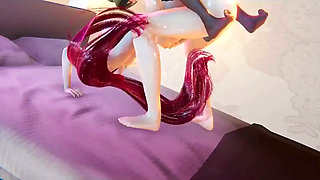 Hs Dxd Hentai - Rias Gremory Fucked Hard in His Beedroom - Japanese Asian Manga Anime Cartoon Game Porn Video Animation