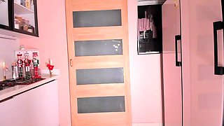 Stacked brunette goes solo toys and masturbation