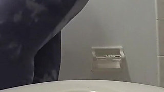 Desperate for a Pee Pissing in the Toilet POV
