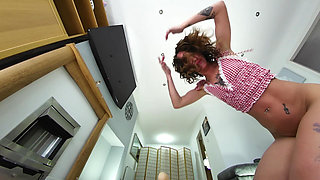 Katt Noir - Facesitting in Wet Panties