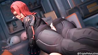 Anal Hentai 3D Blender Animation - Marvel Rivals Cumshot Compilation