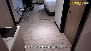 Beautiful Busty Stepmother Creampied While Sharing Room