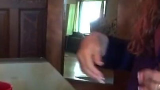 Big Natural Tits Stepmom Masturbates POV
