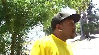 Two black men find the perfect women to gift with an interracial DP