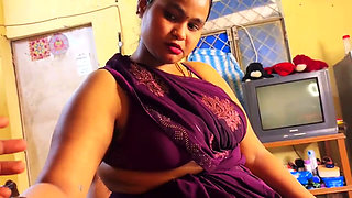 Master Caught Masturbating to the Maid's Ass, Then Squeezed Her Tits and put His Cock in Her Mouth
