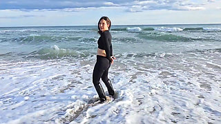 Extremely Boot Passion! Outdoor Beach and Car