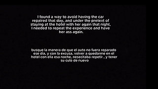 old hotel, damaged car, highway, trip and my mother-in-law (first day)