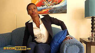 Cheating lying African girl confronted