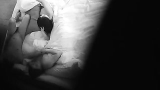 Amateur latin caught by hidden cam