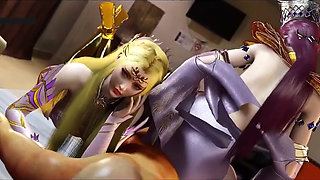 Virtual Goddess of Endless Desire Glow - 3D Animation Hentai