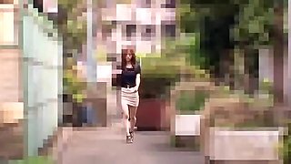 Fabulous Japanese Model In Hottest Couple, Blowjob With Yuria Ashina