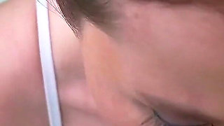 Sexy MILF Gives Her Husband a Passionate Oral Sex for Their Anniversary