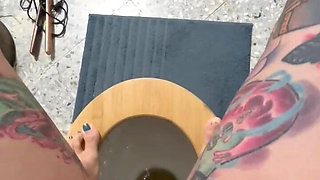 Pissing in the Toilet