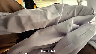 Pov Cosplay Of A Malay Uniform While Dating At Her Boyfriends Boarding House