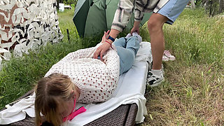 Blondie Captured: Mouth Gagged and Tickled