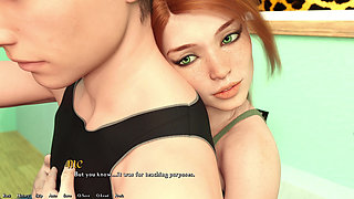 Dan Slides Cock Between Saga’s Huge Tits Then Creampies Her Tight Ass