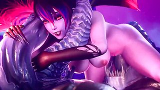Fow-chan's Best Sex Scene from Subverse - 3D Hentai Demon Succubus Fuck