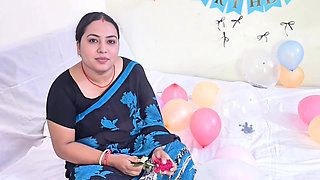 Bhabhi Surprised Brother-in-law on His Birthday and Gave Him Her Pussy as a Gift, Full Video