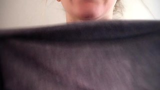 Busty blonde babe riding a big cock