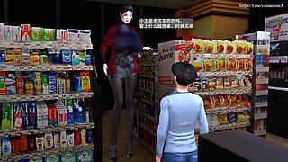 Xiao Zhi and his doctor aunt s hotel play ft. Unknown: Blowjob, Hardcore  Big Ass Porn
