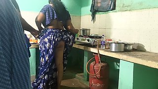 Bhavana Aunty Was Working in the Kitchen and Invited Me for Sex and I Had Sex with Him