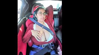 driving exposed nipples