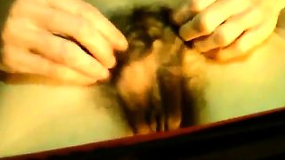 My Hairy Skinny MILF Girl Showing Off Her Amazing Tits