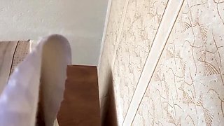 Naughty Bulgarian Teen Shows Wet Pussy Alone At Home