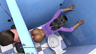 Camila Ep 1 Camila Takes Anonymous Stranger Dick in Bathroom Glory Hole Anal on Her Thick Juicy Ass