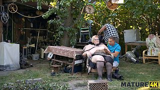 Martin Vip4K dominates big-titted mature babe Diana in public with strangers