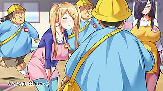 Middle-aged Men's Day Care - the Motion Anime