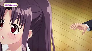Shy club cutie lets her teacher touch deep as love blooms in quiet room