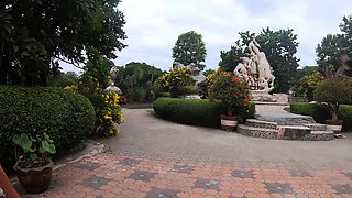 Crocodiles feeding and amateur Thai girlfriend ass spanking