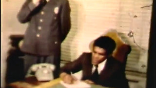 Wild vintage foursome in the prison