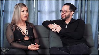 Tells Us A Little More About Her And Then Gets Fucked Hard - Naty Delgado And William Vega