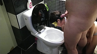 Slave Slut Mouth Served as a Toilet