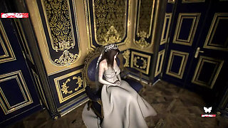 Hot Animated Hentai: Asian Priestess 3D Sex Animation with Big Ass Doggy Style