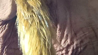 This Huzzy Tease Squirting to Her Knees