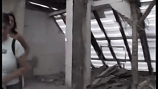 Two Lesbians Having Fun on the Construction Site