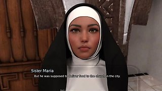 Step Sister Maria Loses Virginity in Church Van - 4K HD 3D Sex Animation