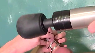 Sissygasm for My Slave - Teased in Chastity and Lingerie