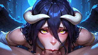 Ai Anime: a Beautiful and Sexy Demon Girl Fuck My