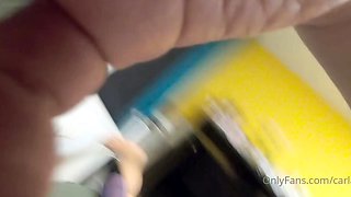 Amateur blonde fucking in stockings on video