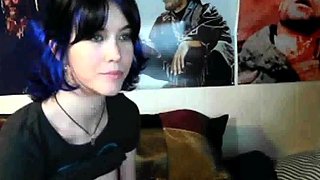 Cute blonde amateur webcam teen masturbating