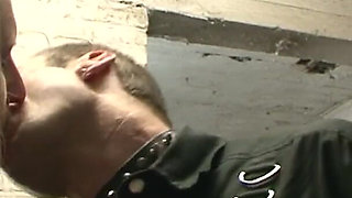 German BDSM buttplug slave